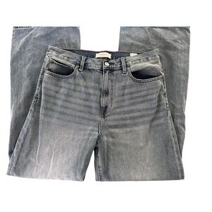 PacSun Mens Extreme Baggy Jeans Blue Denim Skater Streetwear 34x32